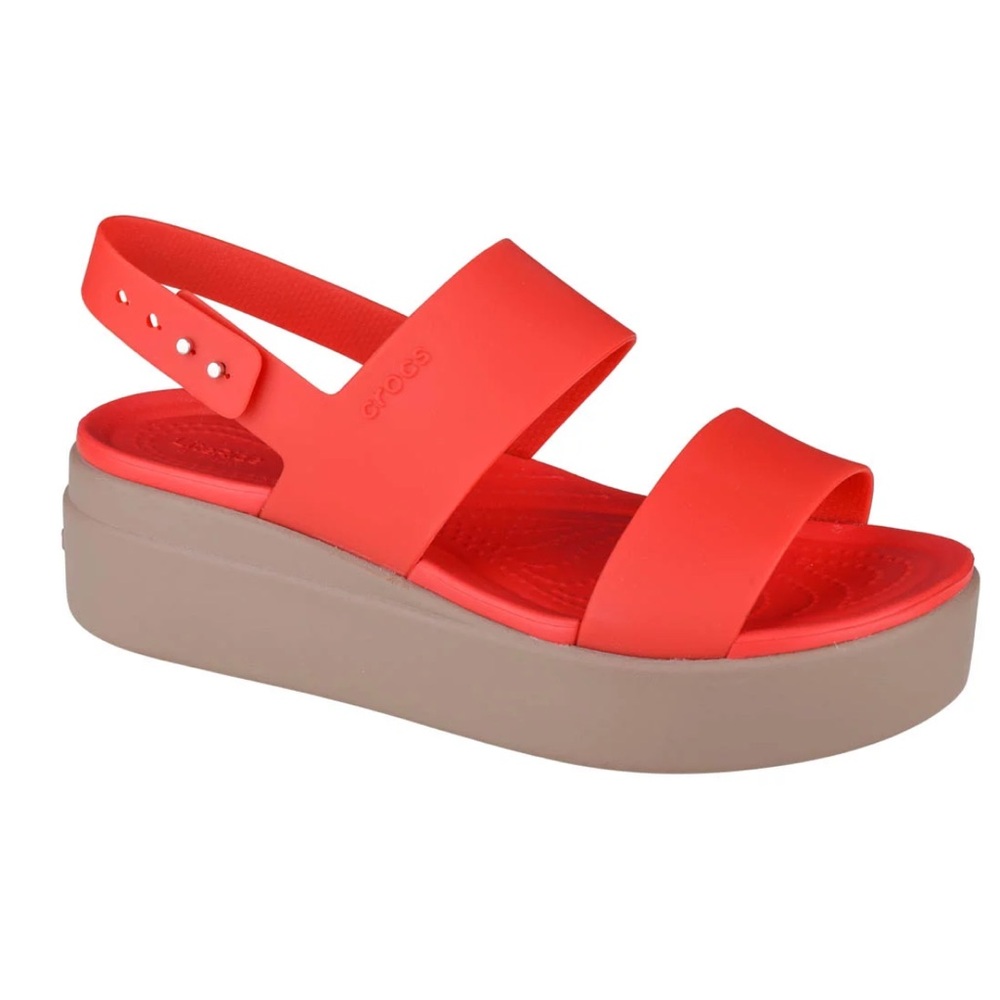 CROCS Women's Coral Platform Slingback Sandal